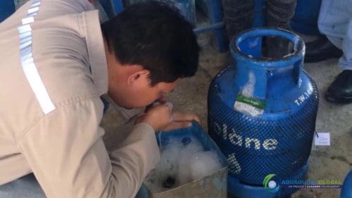 AQUAQUICK 2000 Mercaptan to remove odor at isla shell 44 1