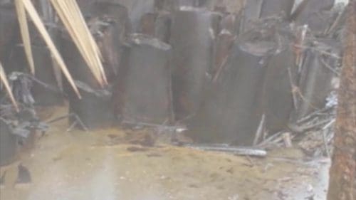 AQUAQUICK 2000 Oil Spill in Nipa Palm Plantation 16