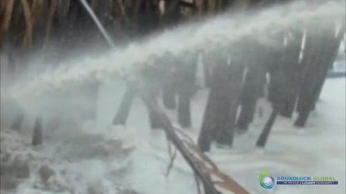 AQUAQUICK 2000 Oil Spill in Nipa Palm Plantation 26