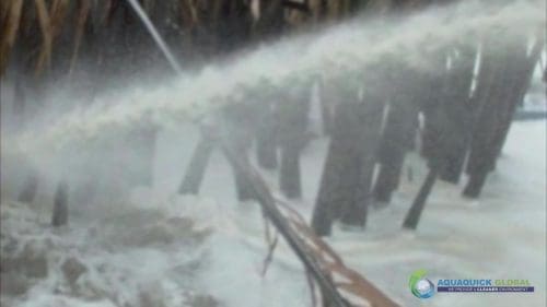 AQUAQUICK 2000 Oil Spill in Nipa Palm Plantation 27