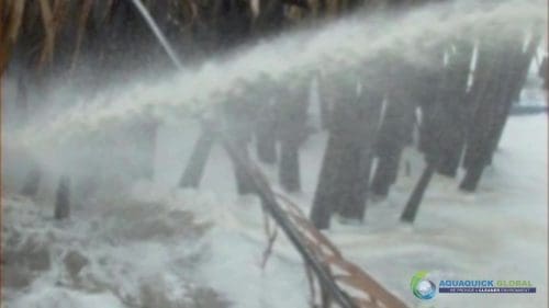 AQUAQUICK 2000 Oil Spill in Nipa Palm Plantation 29