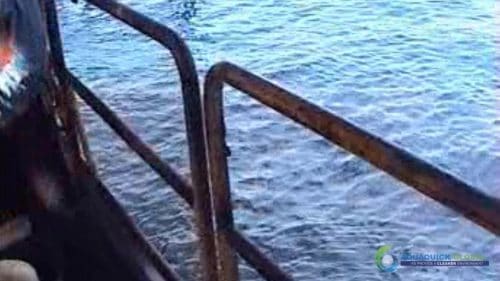 AQUAQUICK 2000 Oil spill maintenance cleanup on Rig and Deck 34