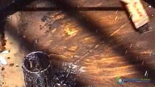 AQUAQUICK 2000 Oil spill maintenance cleanup on Rig and Deck 44