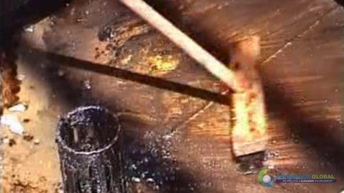 AQUAQUICK 2000 Oil spill maintenance cleanup on Rig and Deck 46