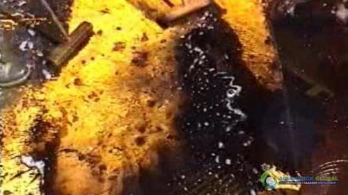 AQUAQUICK 2000 Oil spill maintenance cleanup on Rig and Deck 56