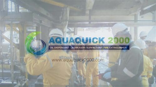 使用 AQUAQUICK 2000 进行油品清洁测试 28 马六甲石油公司使用AQUAQUICK 2000进行维护清理