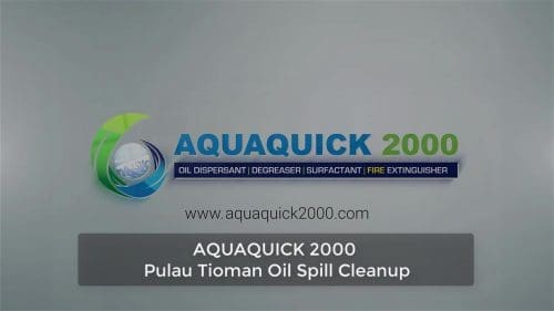 使用 AQUAQUICK 2000 进行油品清洁测试 31 使用AQUAQUICK 2000清理浮油的演示