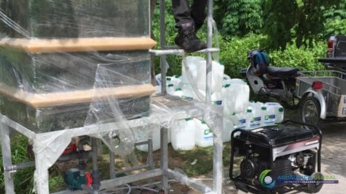 AQUAQUICK 2000 Pulau Tioman Oil Spill Cleanup 21