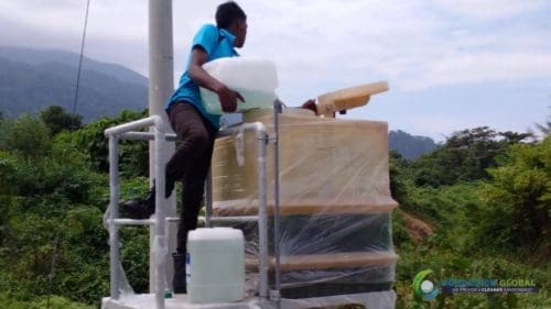 AQUAQUICK 2000 Pulau Tioman Oil Spill Cleanup 23