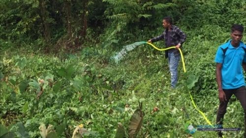 AQUAQUICK 2000 Pulau Tioman Oil Spill Cleanup 40