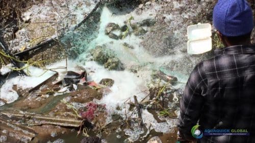 AQUAQUICK 2000 Pulau Tioman Oil Spill Cleanup 44