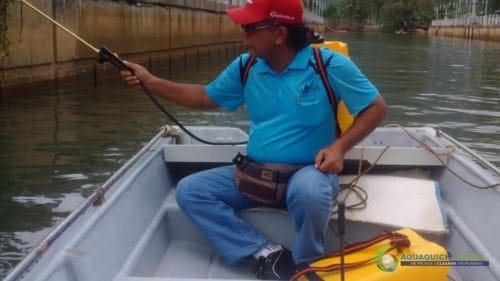 AQUAQUICK 2000 Pulau Tioman Oil Spill Cleanup 56