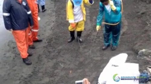 AQUAQUICK 2000 Rosario Cavite oil spill cleanup Au 073