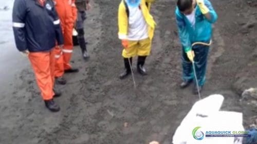 AQUAQUICK 2000 Rosario Cavite oil spill cleanup Au 074