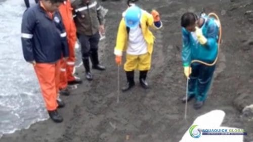 AQUAQUICK 2000 Rosario Cavite oil spill cleanup Au 077