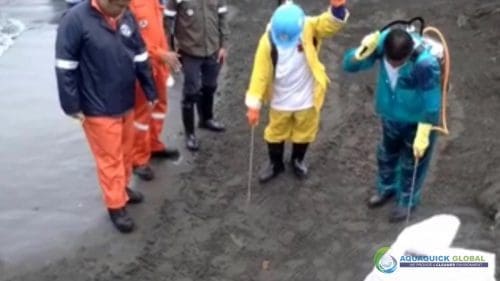 AQUAQUICK 2000 Rosario Cavite oil spill cleanup Au 084