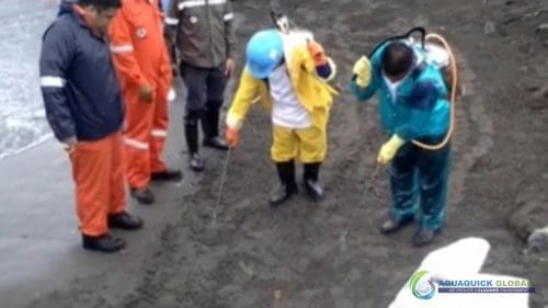 AQUAQUICK 2000 Rosario Cavite oil spill cleanup Au 085