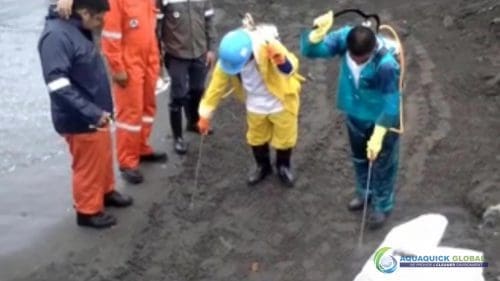 AQUAQUICK 2000 Rosario Cavite oil spill cleanup Au 086