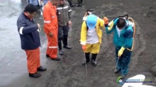 AQUAQUICK 2000 Rosario Cavite oil spill cleanup Au 087