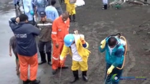 AQUAQUICK 2000 Rosario Cavite oil spill cleanup Au 089