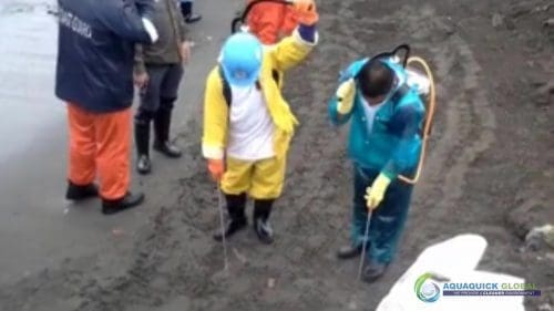 AQUAQUICK 2000 Rosario Cavite oil spill cleanup Au 103