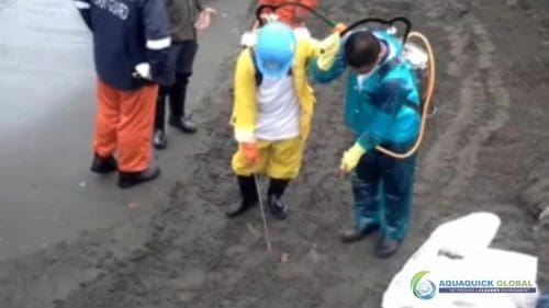 AQUAQUICK 2000 Rosario Cavite oil spill cleanup Au 104