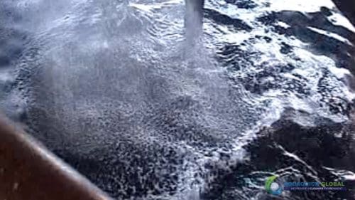 AQUAQUICK 2000 Sea Oil Spill Rig Cleaning Demo 1 038