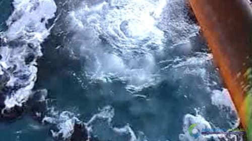 AQUAQUICK 2000 Sea Oil Spill Rig Cleaning Demo 1 073