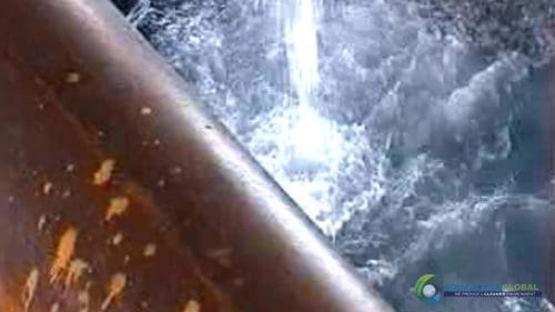 AQUAQUICK 2000 Sea Oil Spill Rig Cleaning Demo 1 083