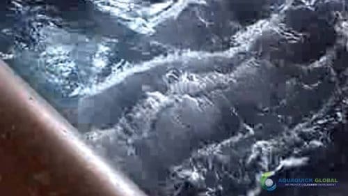 AQUAQUICK 2000 Sea Oil Spill Rig Cleaning Demo 1 086