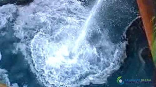 AQUAQUICK 2000 Sea Oil Spill Rig Cleaning Demo 1 107