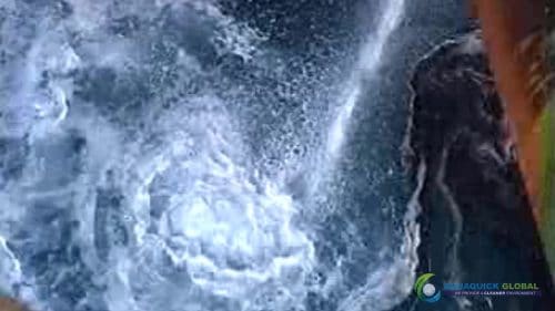 AQUAQUICK 2000 Sea Oil Spill Rig Cleaning Demo 1 109