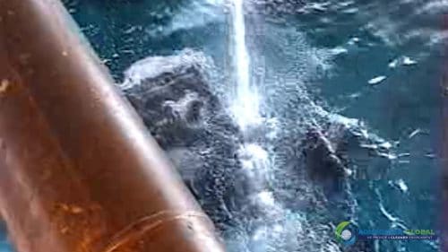 AQUAQUICK 2000 Sea Oil Spill Rig Cleaning Demo 1 114