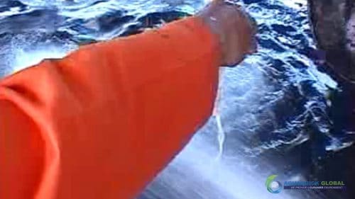 "AQUAQUICK 2000" naftos išsiliejimo jūroje platformos valymo demonstracinė versija 2 029