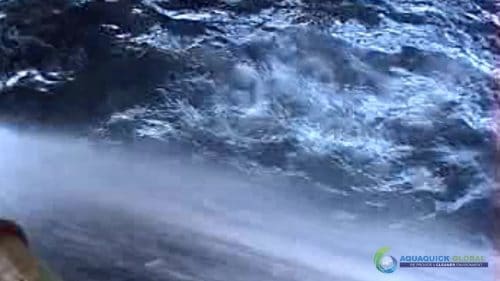 "AQUAQUICK 2000" naftos išsiliejimo jūroje platformos valymo demonstracinė versija 2 040