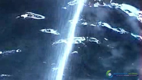 "AQUAQUICK 2000" naftos išsiliejimo jūroje platformos valymo demonstracinė versija 2 048