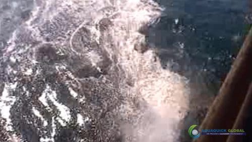 "AQUAQUICK 2000" naftos išsiliejimo jūroje platformos valymo demonstracinė versija 2 080