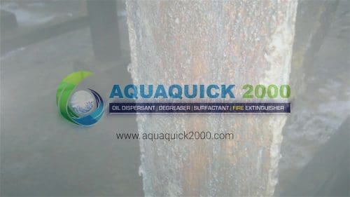 使用 AQUAQUICK 2000 35 进行油品清洁测试 使用AQUAQUICK 2000进行的Sime Darby清理演示