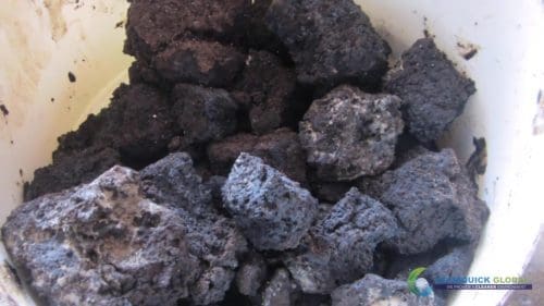 Demonstracja mycia gleby AQUAQUICK 2000 w Petron 40