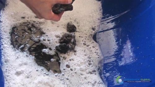 Demonstracja mycia gleby AQUAQUICK 2000 w Petron 58