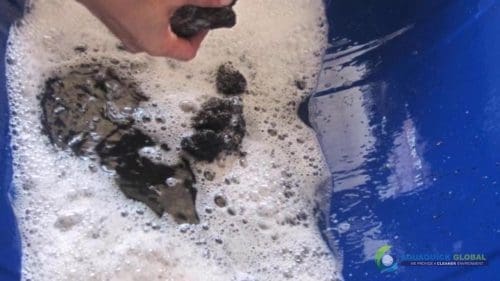 Demonstracja mycia gleby AQUAQUICK 2000 w Petron 59