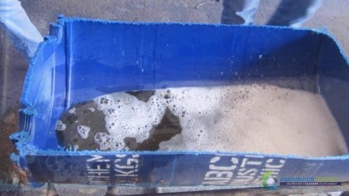 Demonstracja mycia gleby AQUAQUICK 2000 w Petron 61