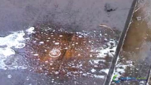 AQUAQUICK 2000 Surface Oil Spill Cleaning Demo 1 45