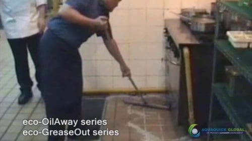 AQUAQUICK 2000 Total cleaning solution for restaurants and kitchens 074