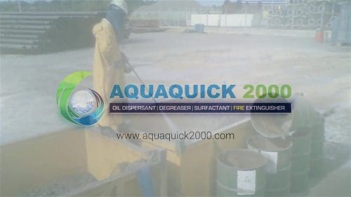 使用 AQUAQUICK 2000 45 进行油品清洁测试 UMW Petrodril 使用AQUAQUICK 2000清洗土壤