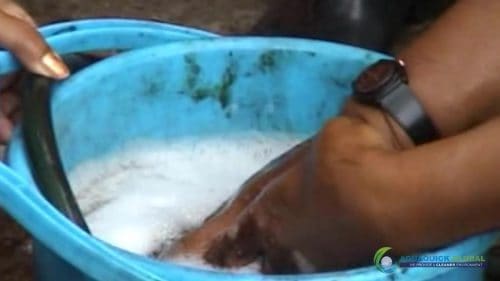 AQUAQUICK 2000 Washing hands removing all oil stains 34