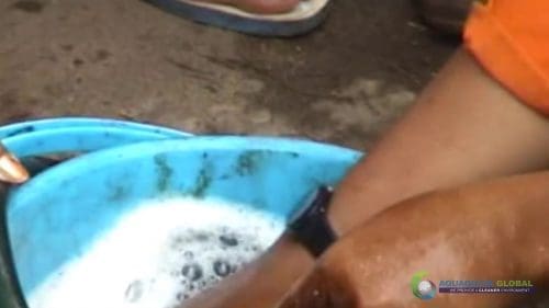 AQUAQUICK 2000 Washing hands removing all oil stains 38