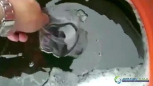 AQUAQUICK 2000 curățarea deversării de petrol în orașul cebu 020