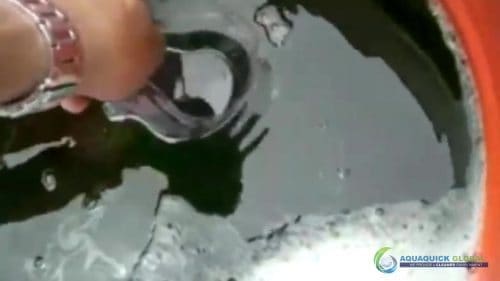 AQUAQUICK 2000 curățarea deversărilor de petrol în orașul Cebu 021