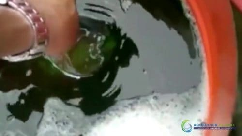 AQUAQUICK 2000 curățarea deversărilor de petrol în orașul Cebu 023